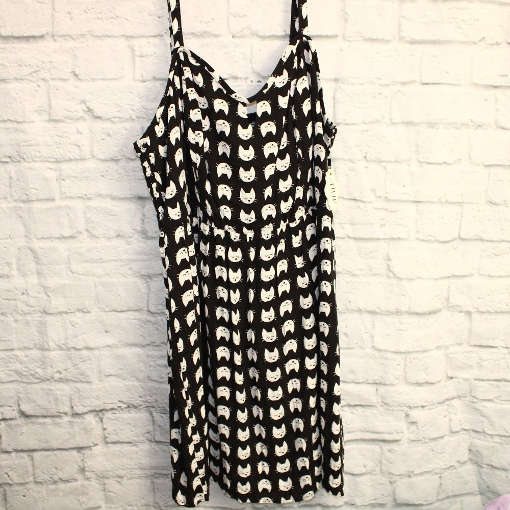 AUW Kitty Cat Mini Dress Sz: 3x